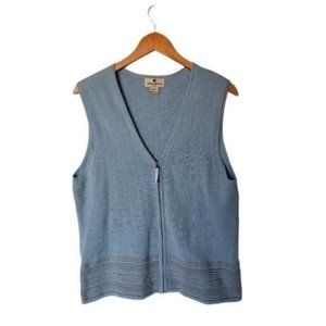 Woolrich Chambray Rosalinda Vest Size‎ L Full Zip